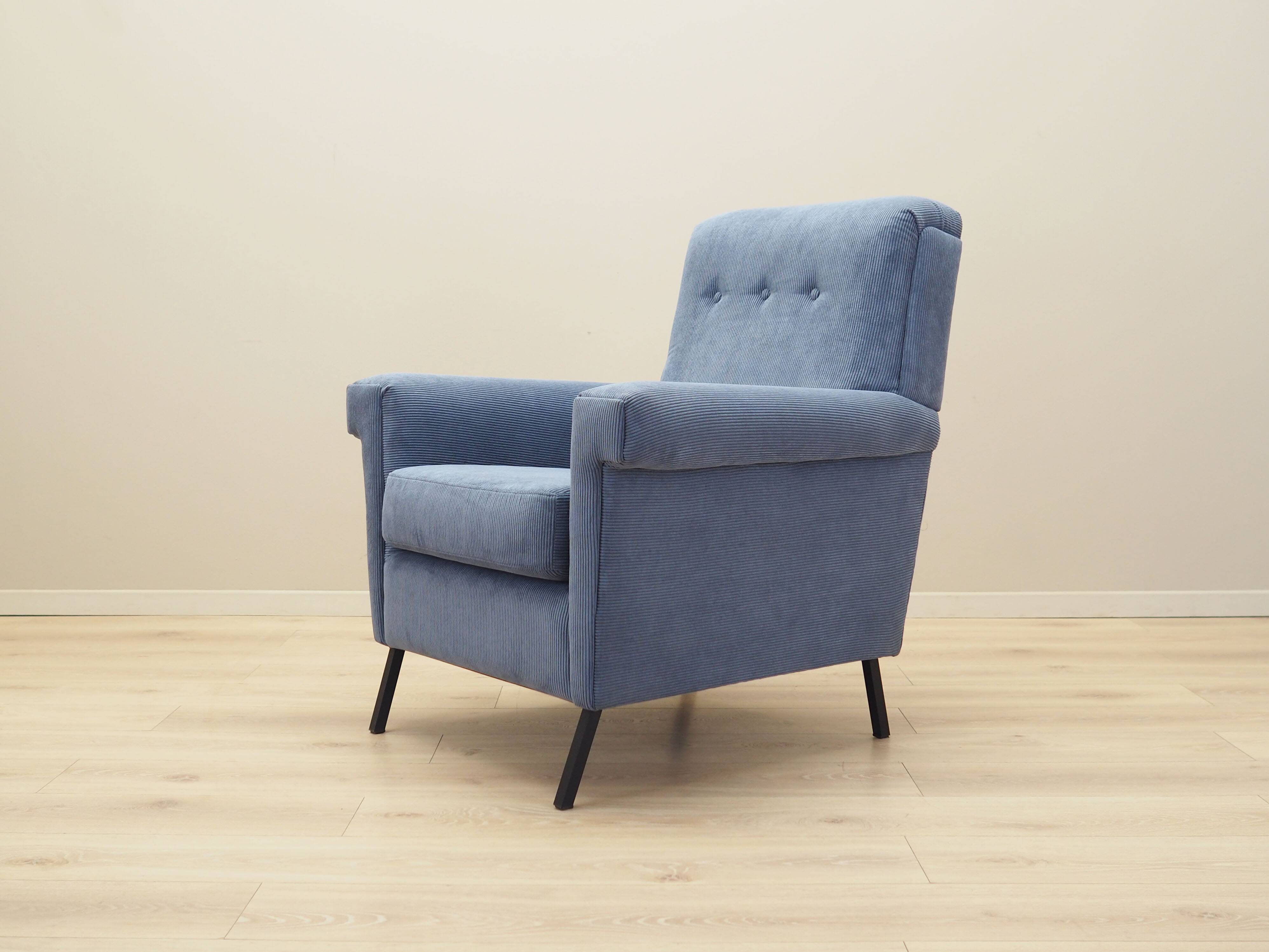 Lounge armchair, Italian design, 1970s, production: Italy