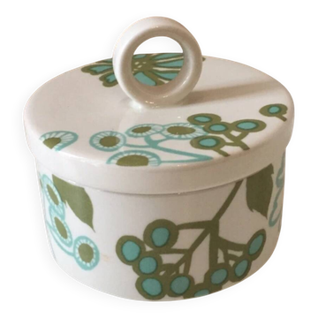 Vintage Villeroy & Boch Scarlett porcelain sugar bowl
