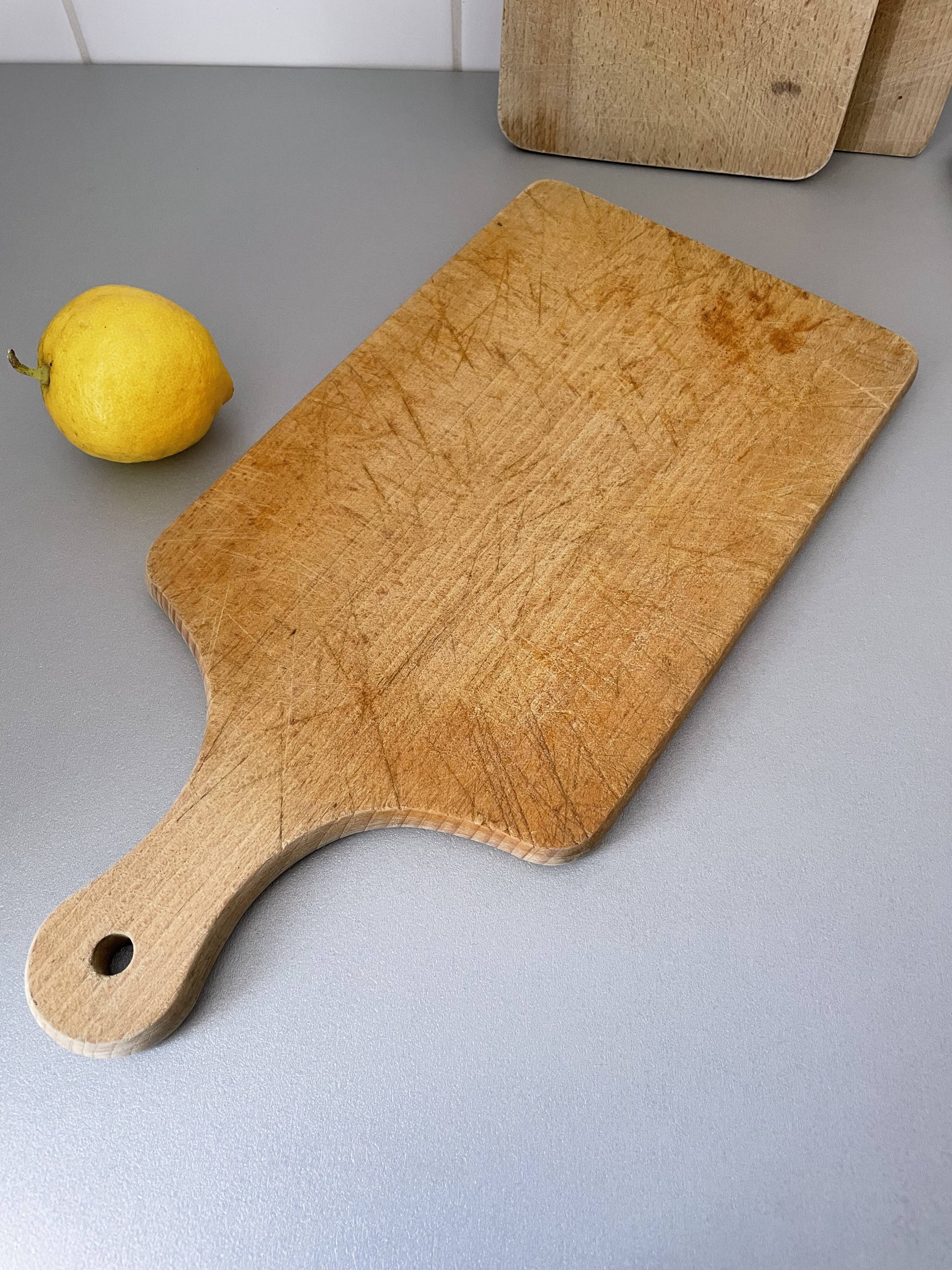 Lot de planches à découper en bois