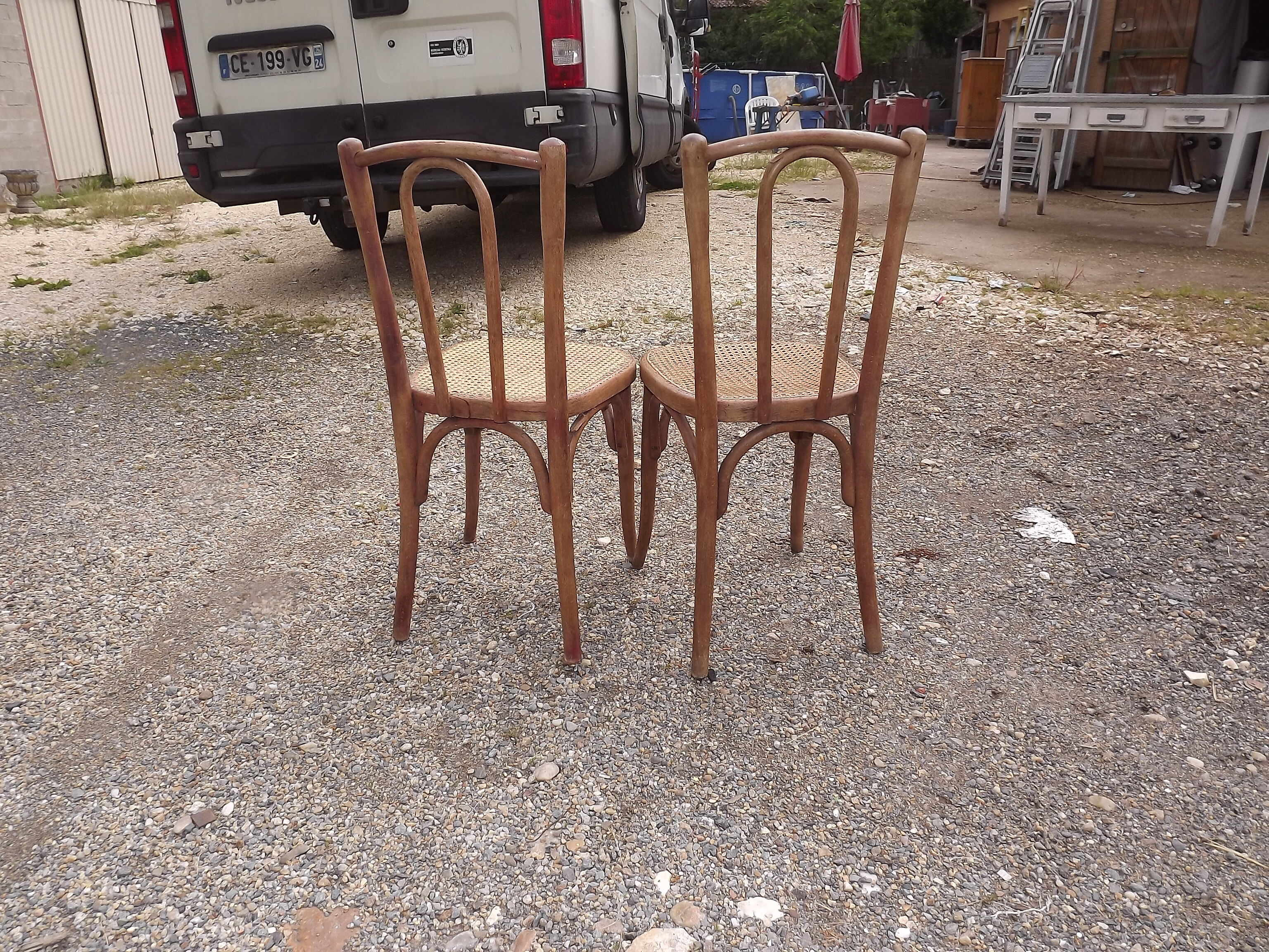 Pair of  Thonet chairs