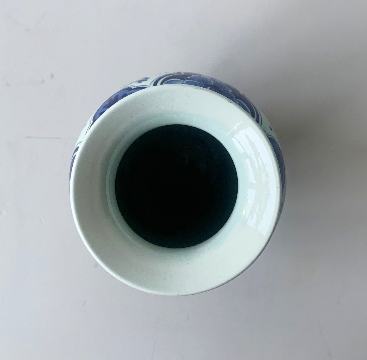 Ceramic vase Delft blauw