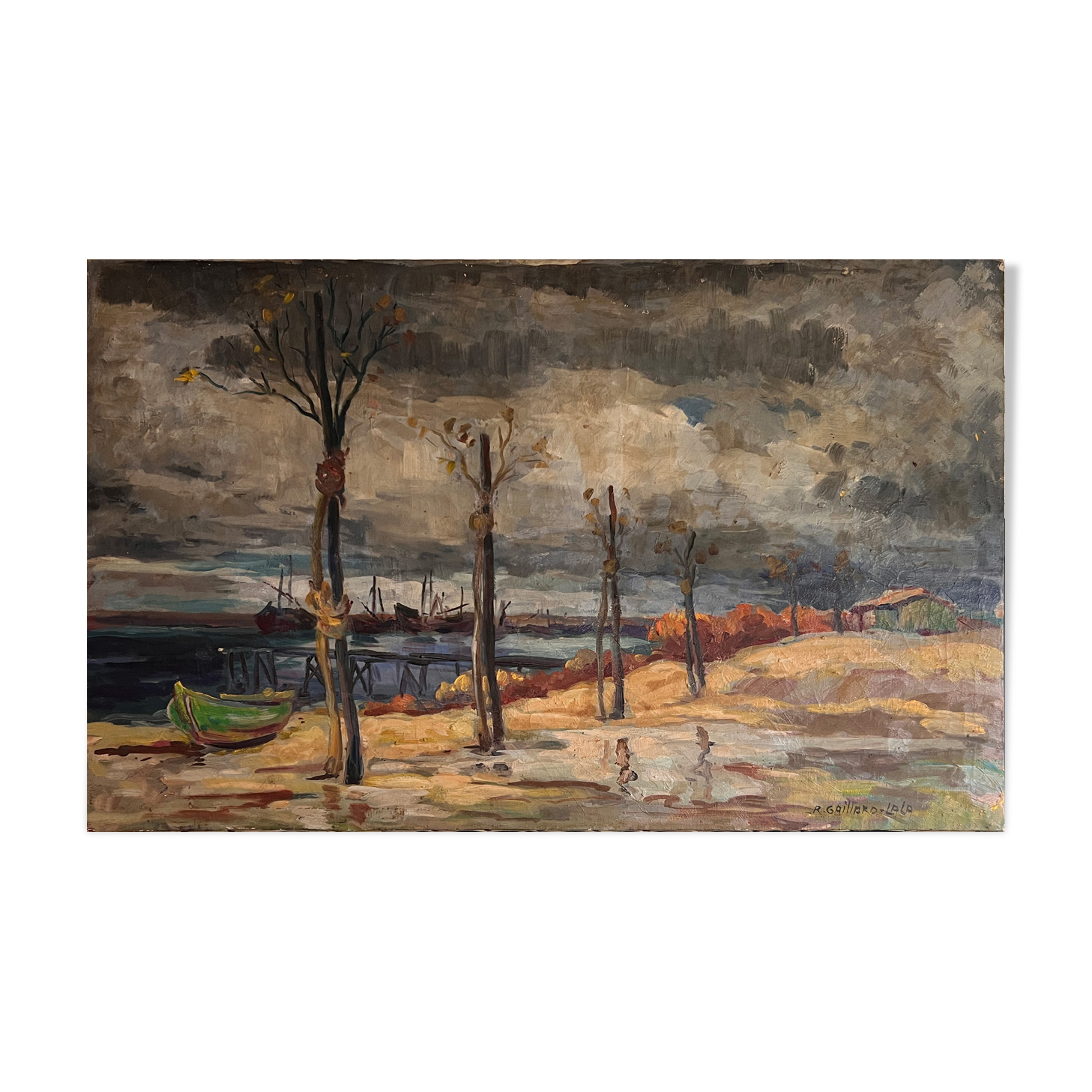 Oil on canvas - gaillard lala