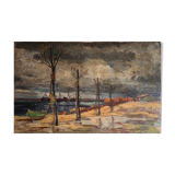 Oil on canvas - gaillard lala