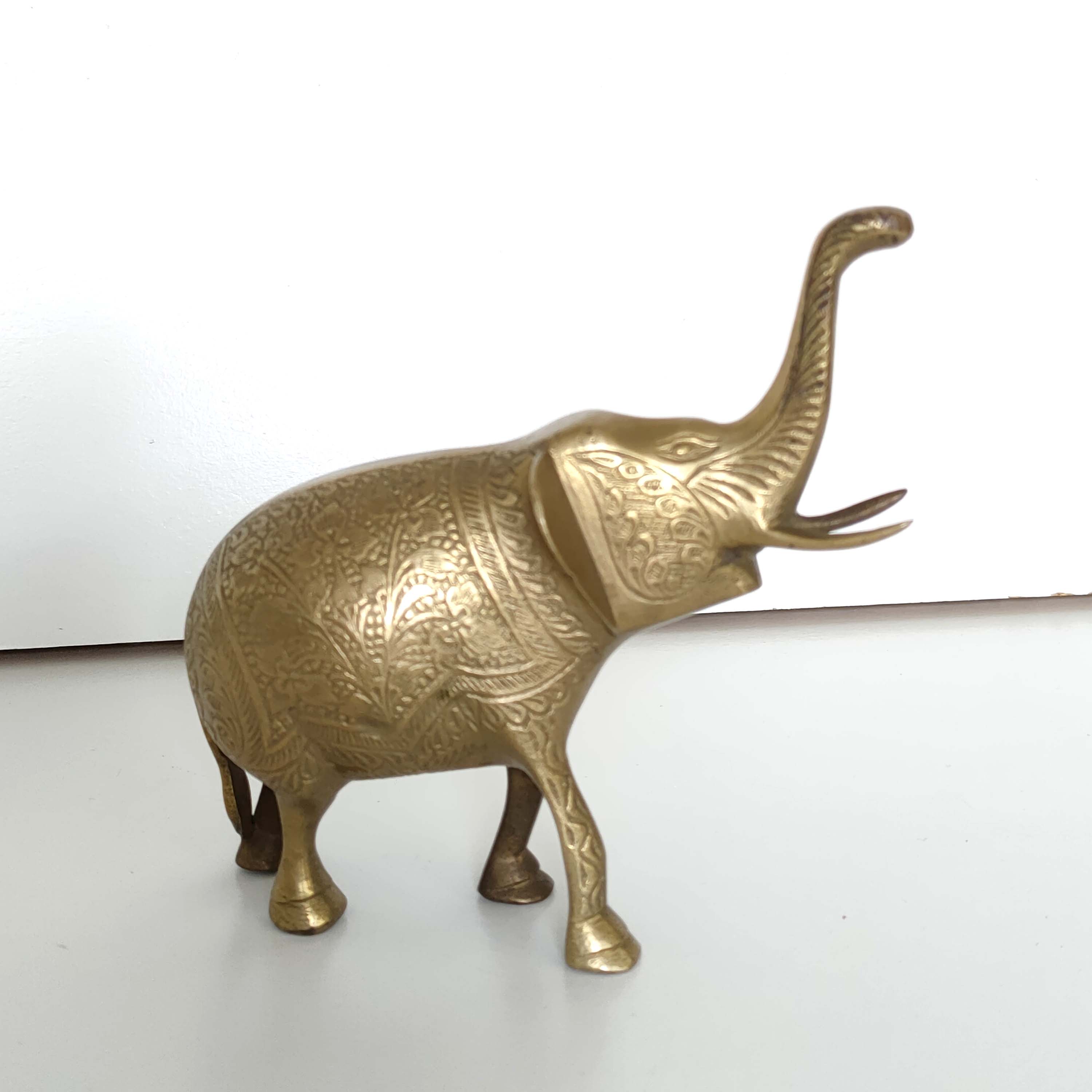 Brass elephant