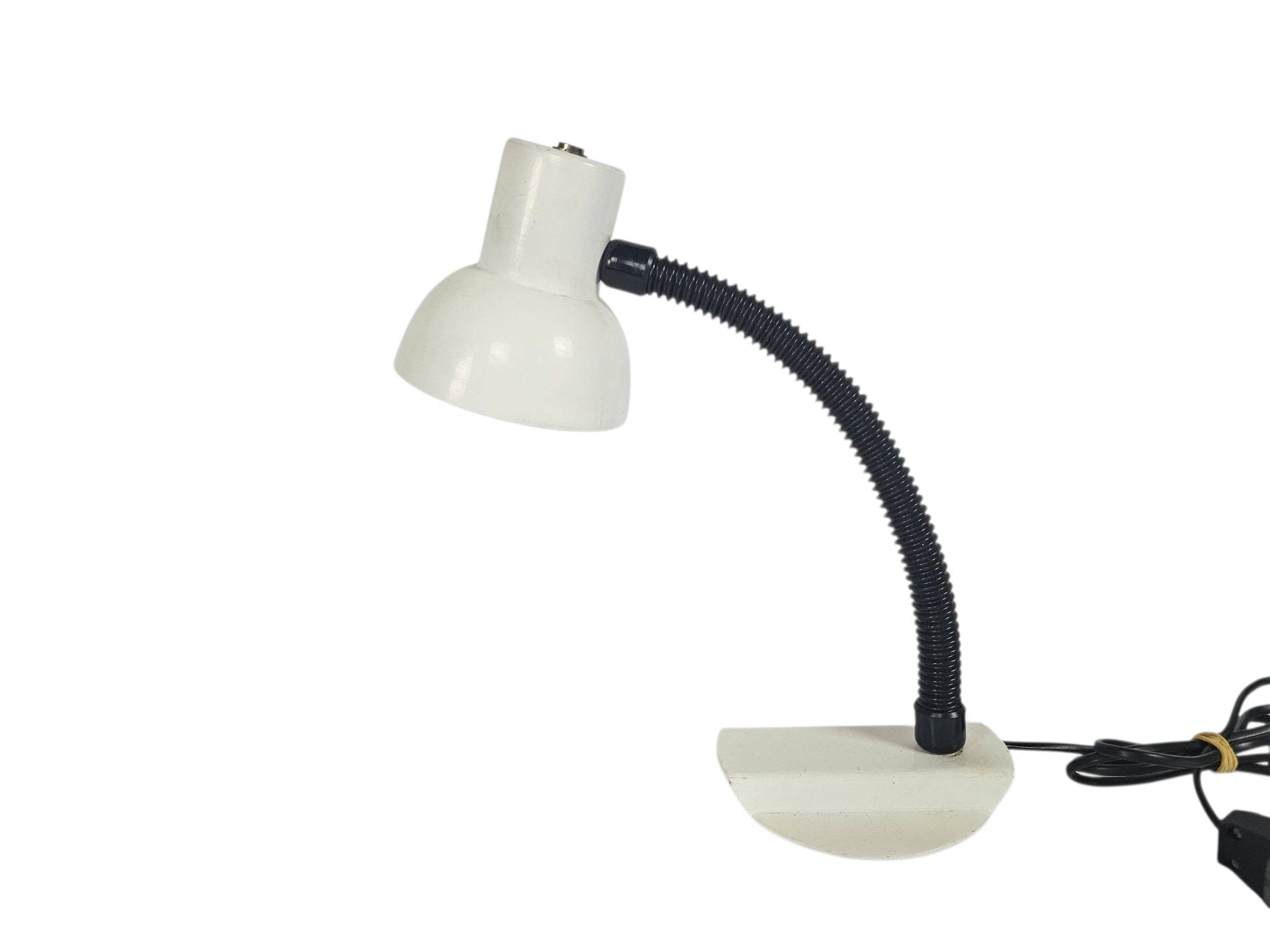 Dutch design - Hala Zeist - desklamp- model 703 - gooseneck - white - 70's