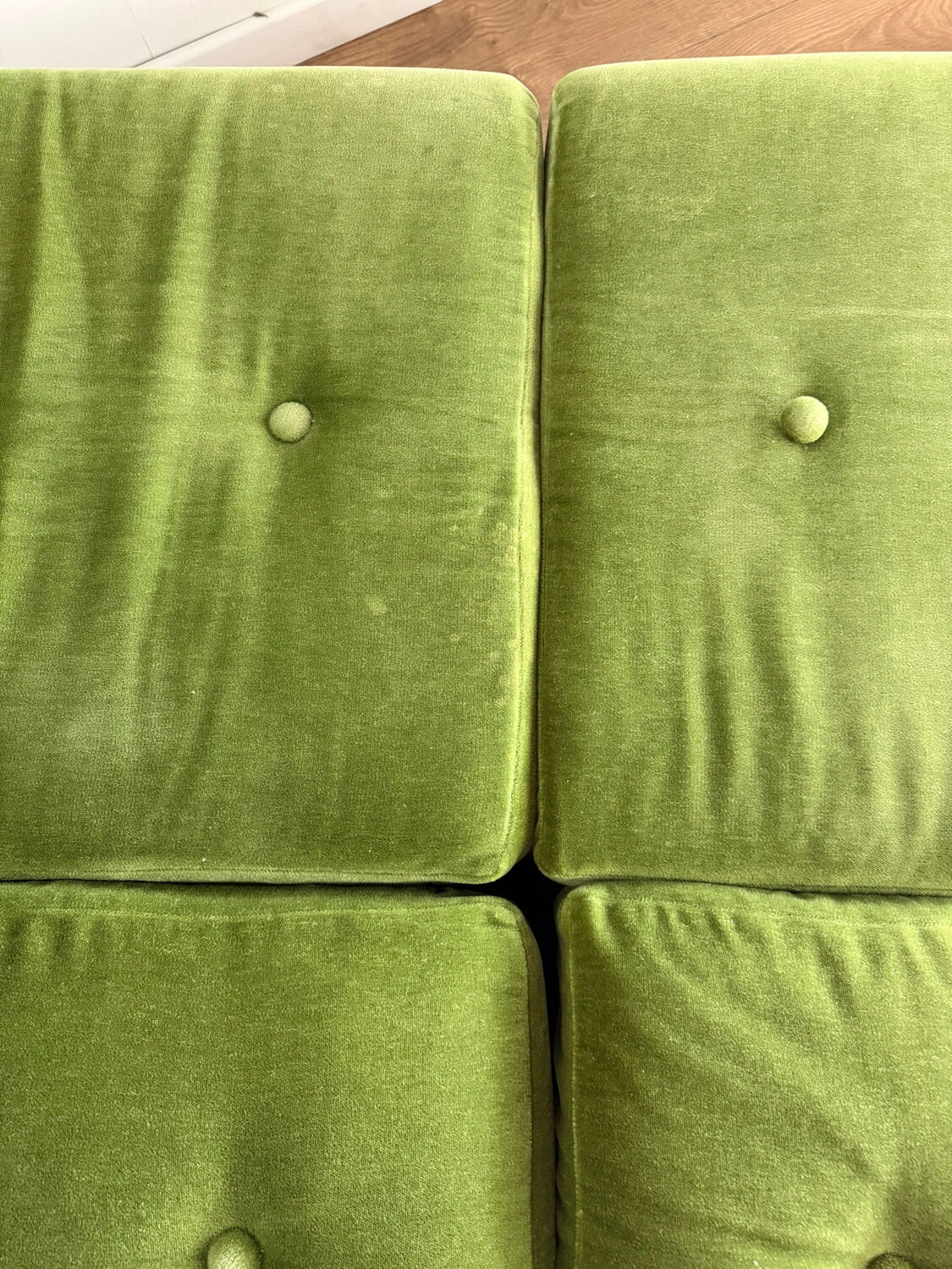 Vintage 3-seater convertible sofa – Eugen Schmidt / Soloform style