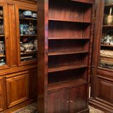 Fine mahogany library of the 1830s Louis-Philippe