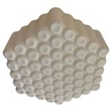 Design midcentury wall or ceiling lamp, flushmount, 1970s