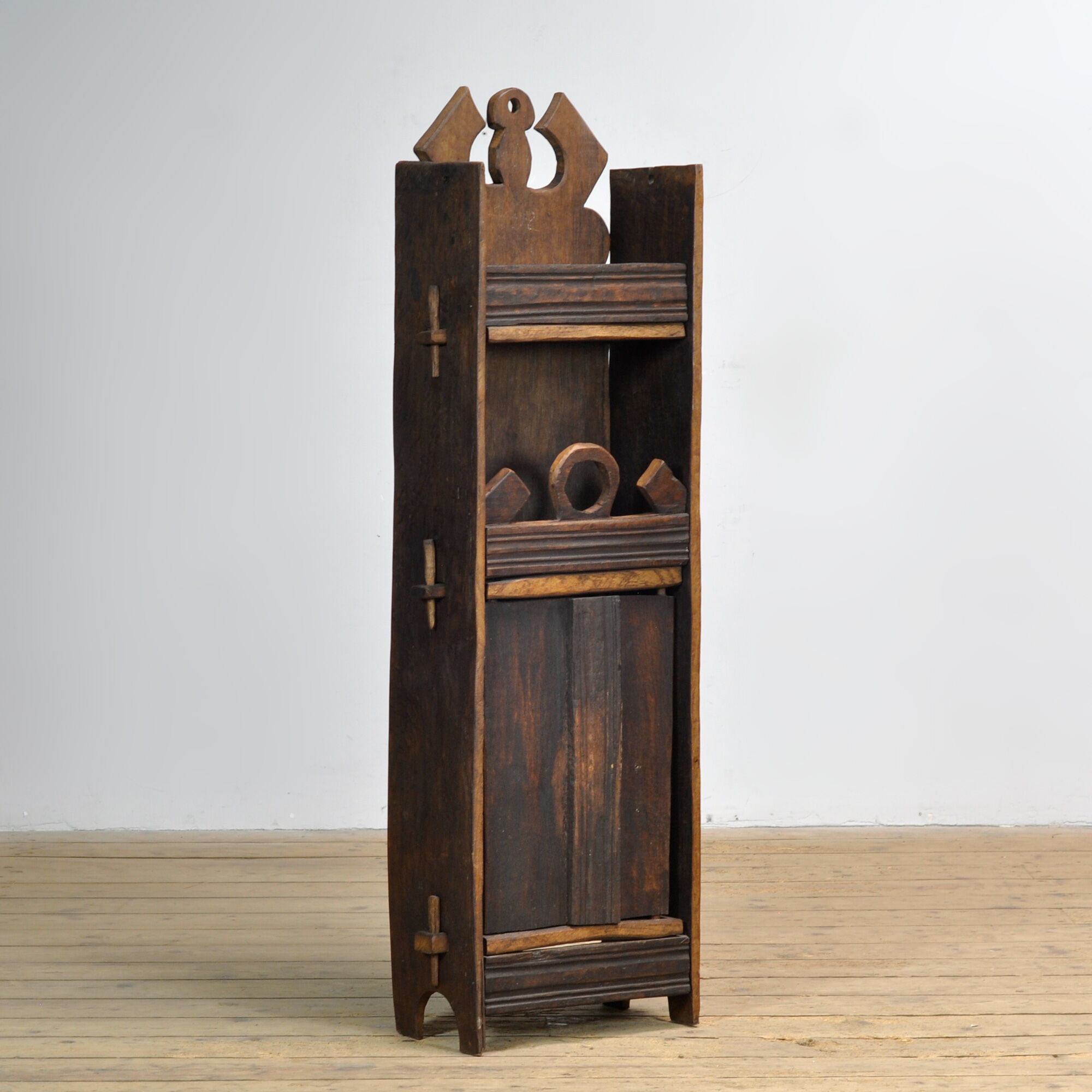 Romanian folk art cabinet, circa 1950