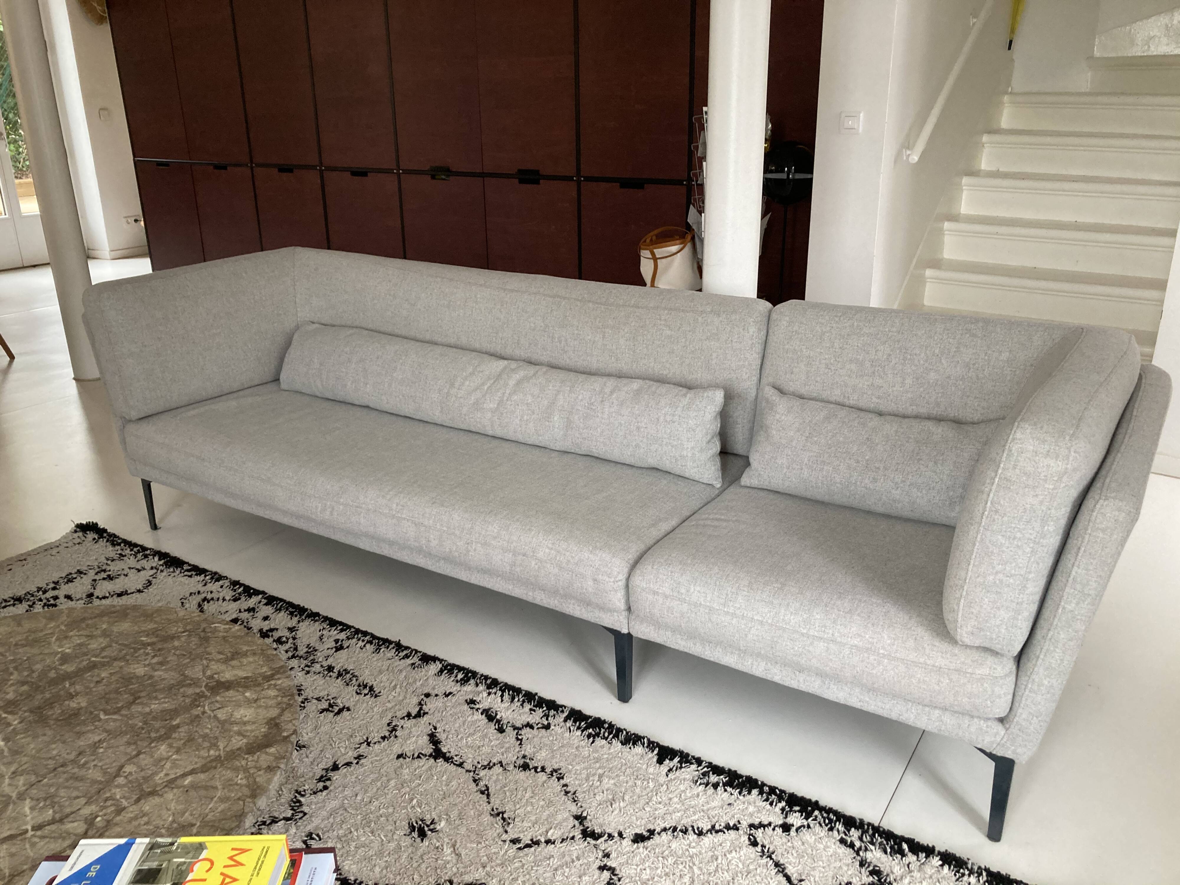 Sofa in Bloomingville grey wool