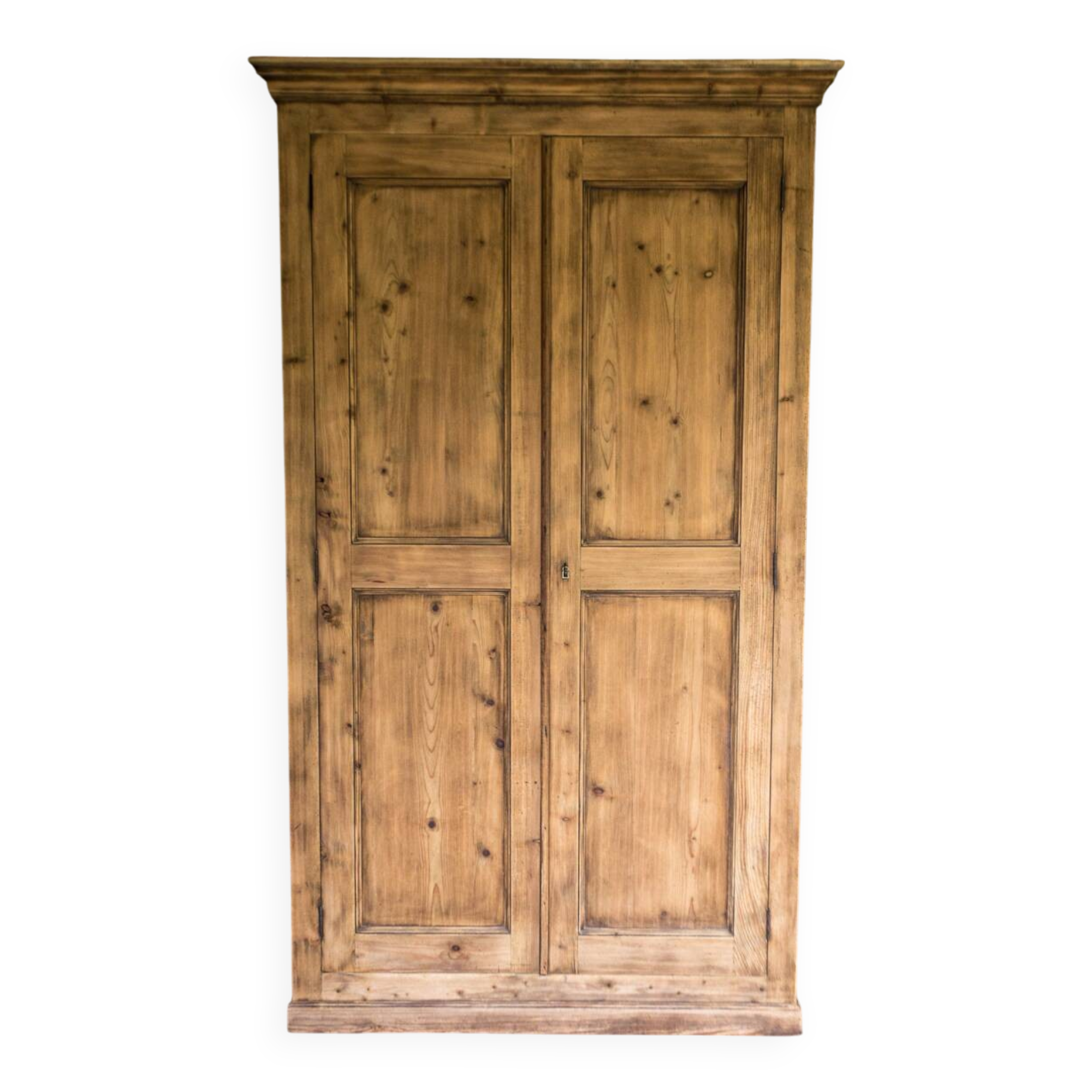 Large pine wardrobe