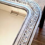 Antique Louis-Philippe mirror "Sidonie" – Art Nouveau decor