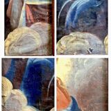 Oil painting on canvas XVIII Virgin and Child