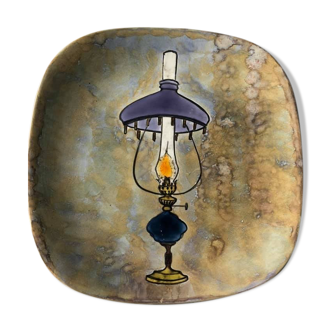 painted wall plate