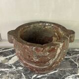 Large marble mortar from Rance, 18th century
