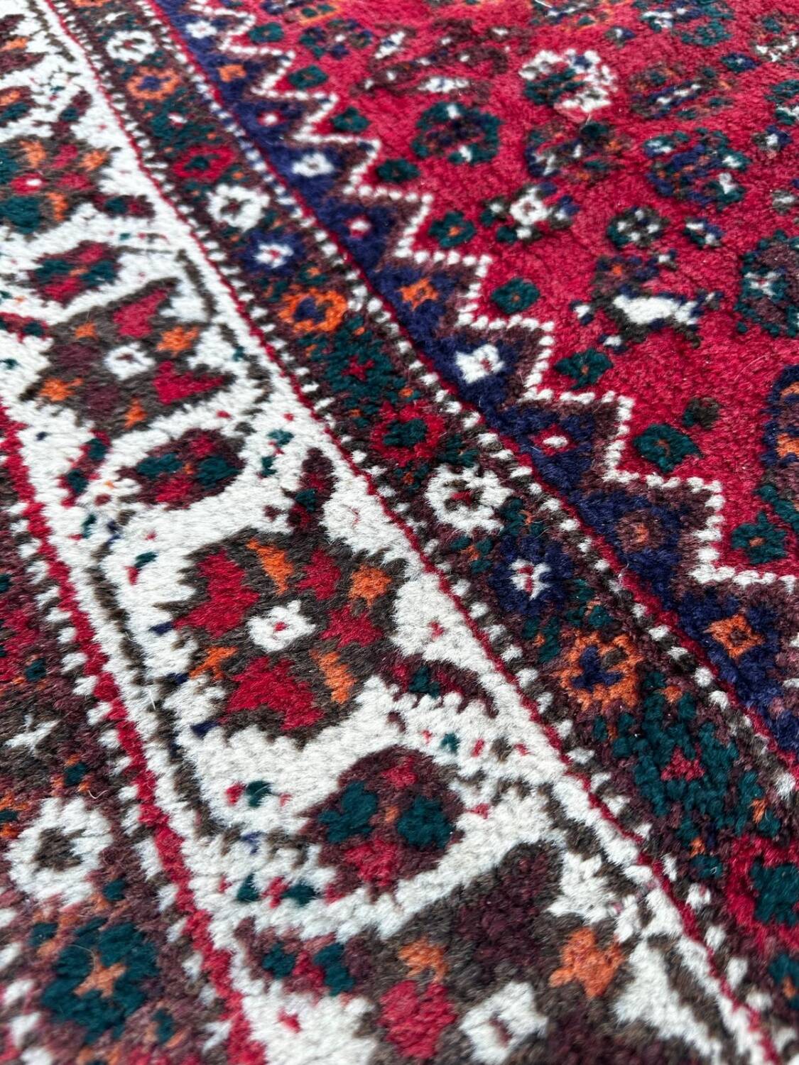Handmade Persian rug 2m x 3m