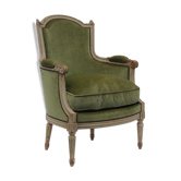 Fauteuil bergère de style Louis XVI