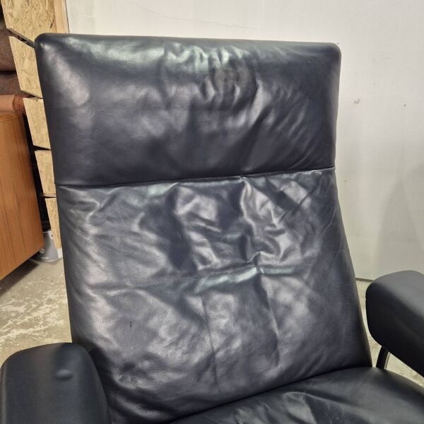 Fixez le prix ! Fauteuils lounge De Sede DS-2030 2x + ottoman, vintage.