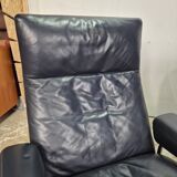 Set price! De Sede DS-2030 2x lounge chair + ottoman, vintage