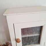 Glass medicine cabinet