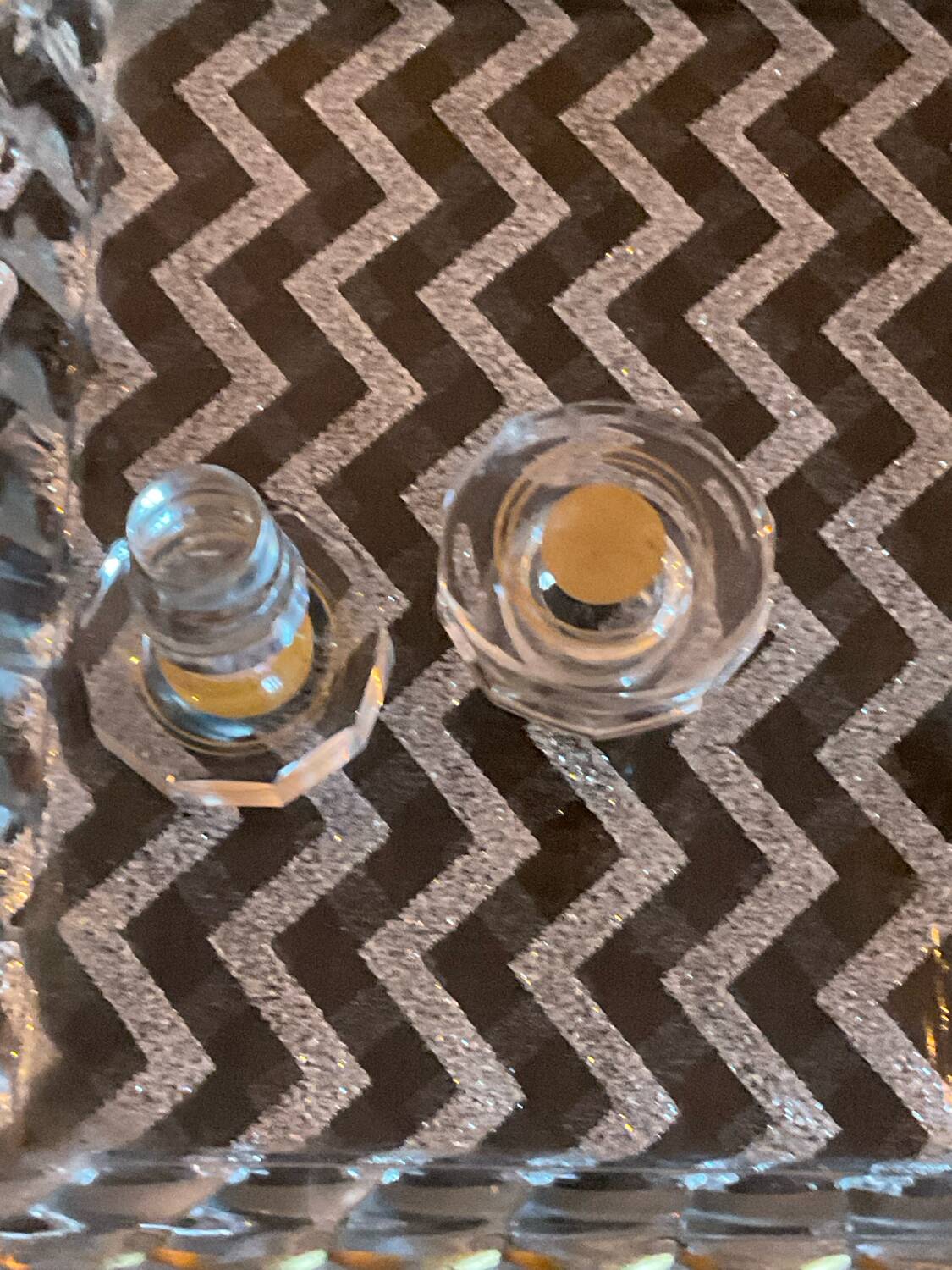 Baccarat service liqueur