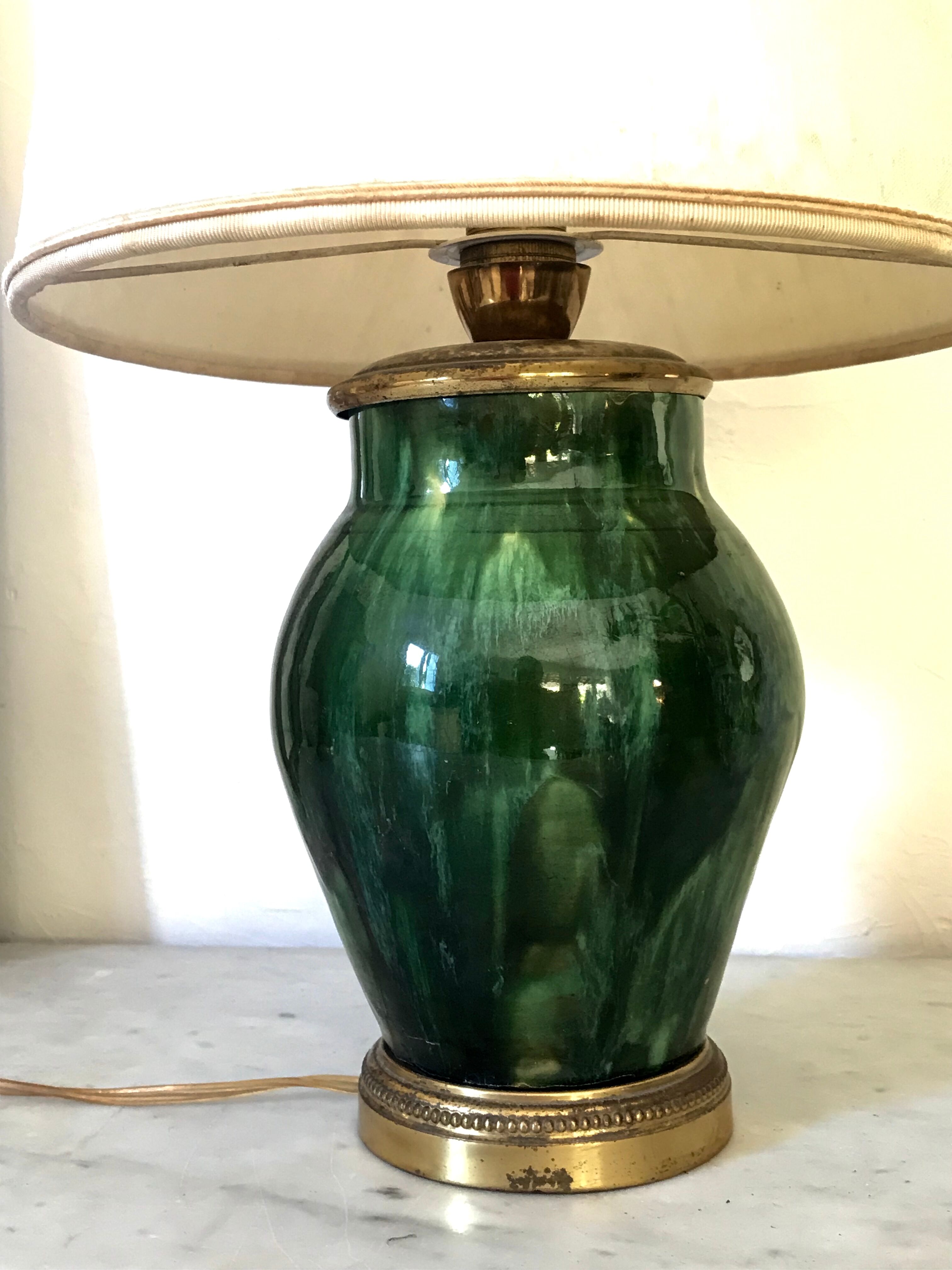 Vintage ceramic lamp