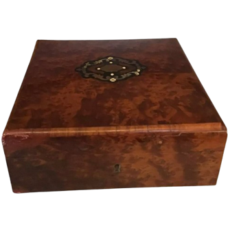 Antique jewelry box