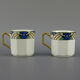 Vintage Limoges porcelain coffee service Atelier Descotte. Redrink . Barranger