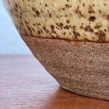 Mid-century modern British studio pottery bowl by Richard Batterham, 1960s.