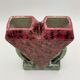 MAJOLIQUE WASMUËL - Art Deco vase in faience signed numbered - 1930s