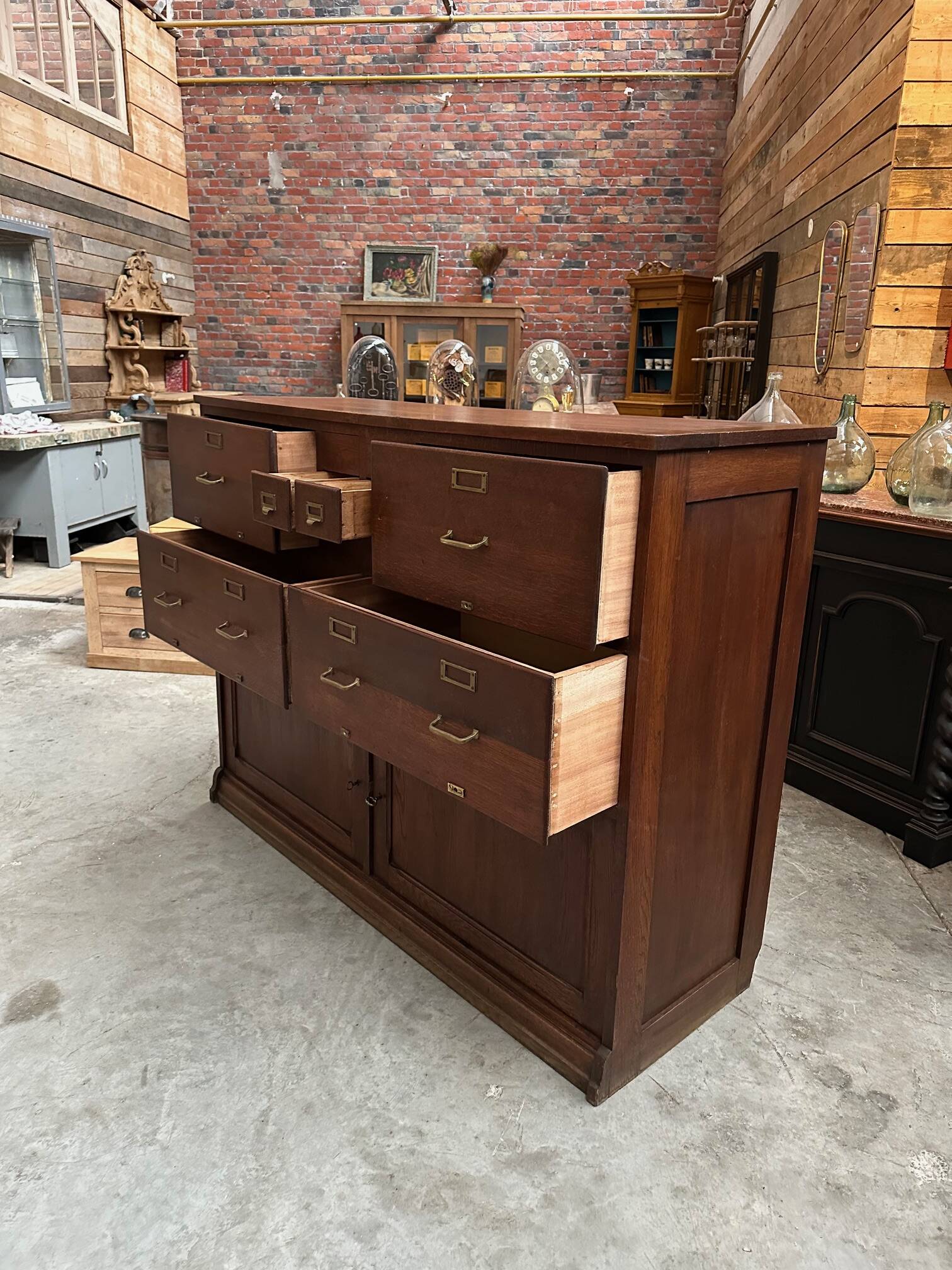 Oak workshop furniture