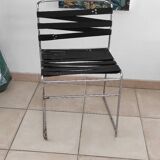 Designer metal chair