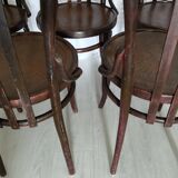 Set 5 bistro chairs
