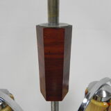 Art deco hanging lamp in glass