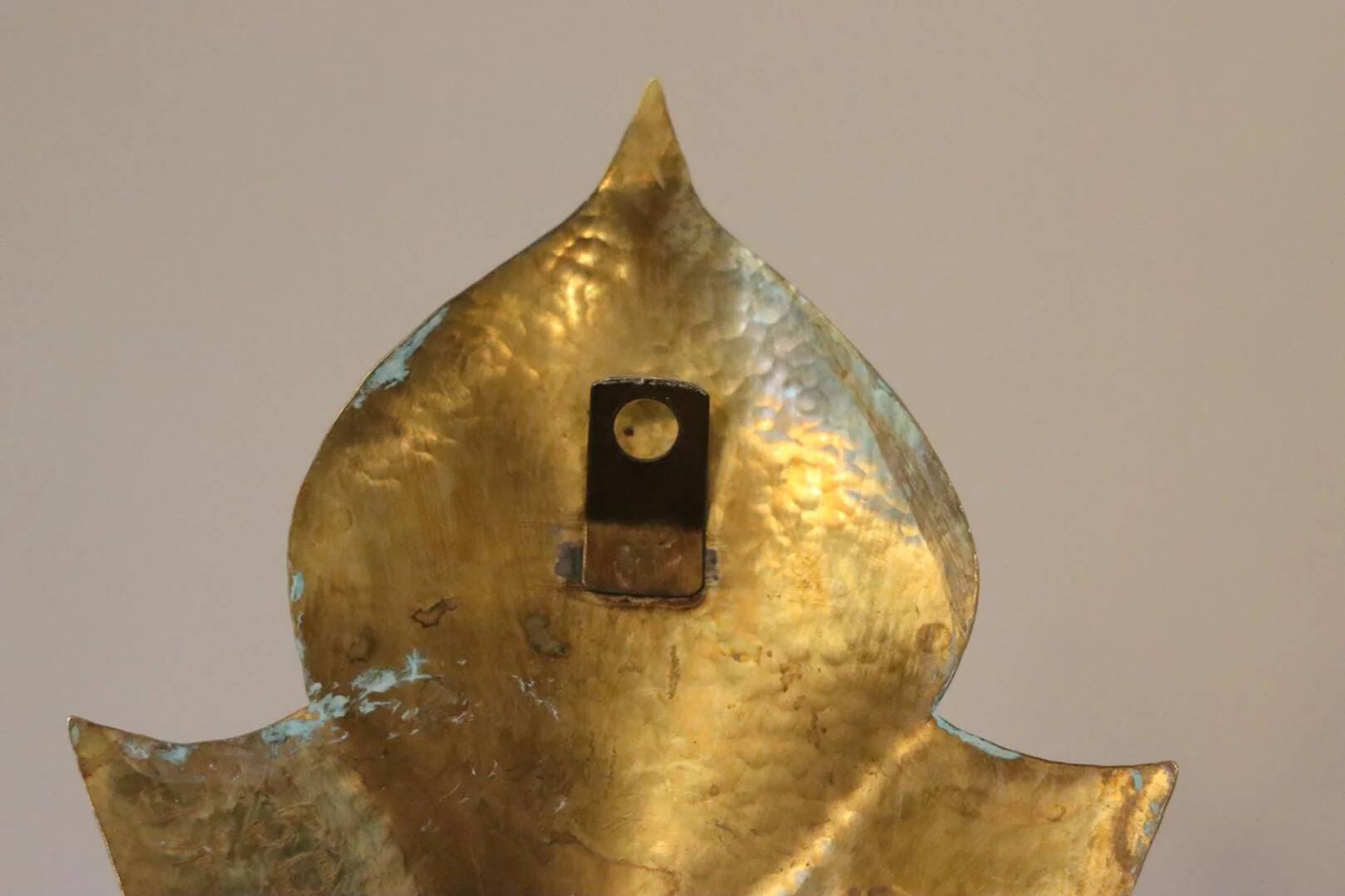 Pair of mid-century Swedish brass sconces