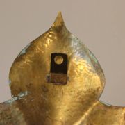 Pair of mid-century Swedish brass sconces