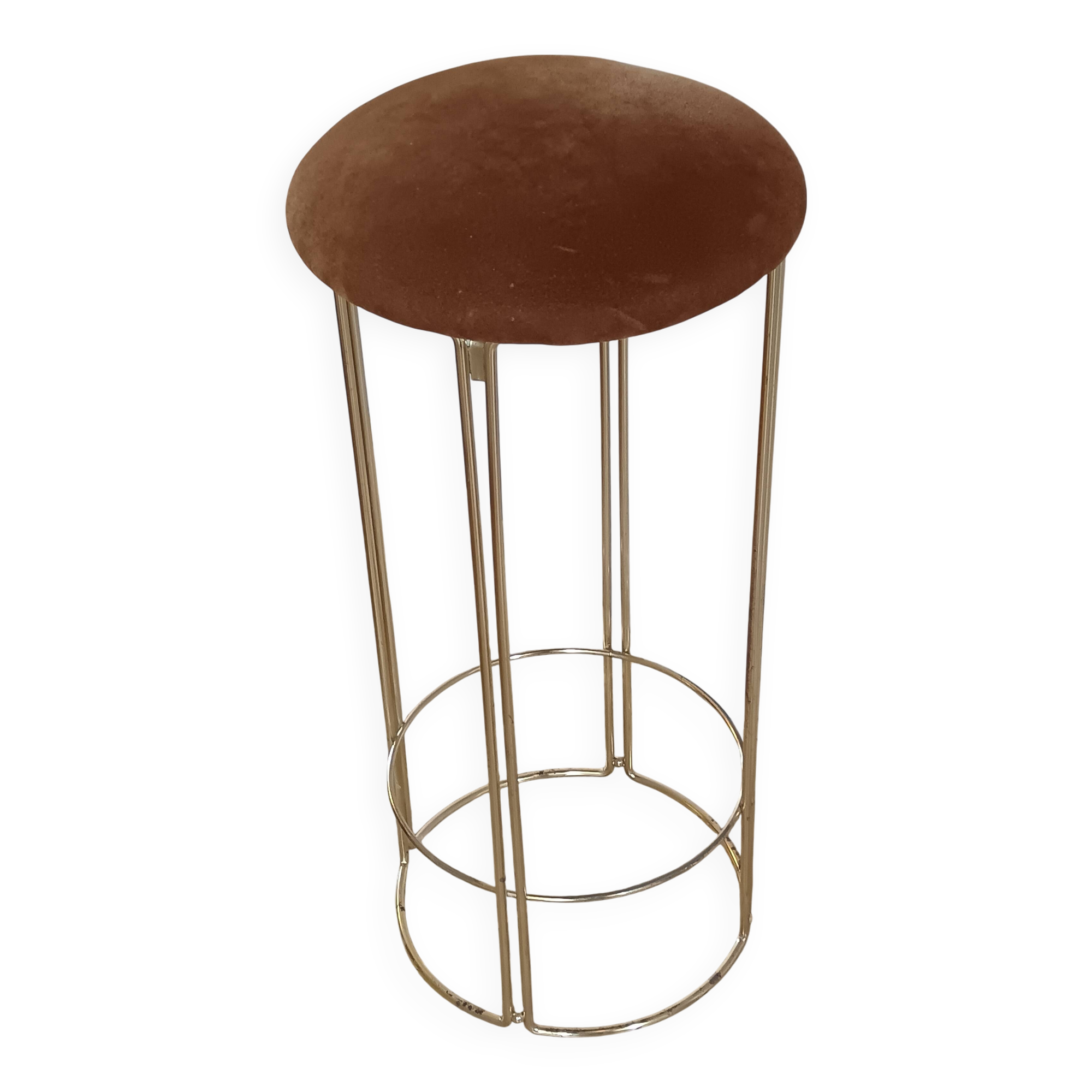 Wireframe birdcage stool