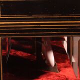 Napoleon III period collector's display cabinet