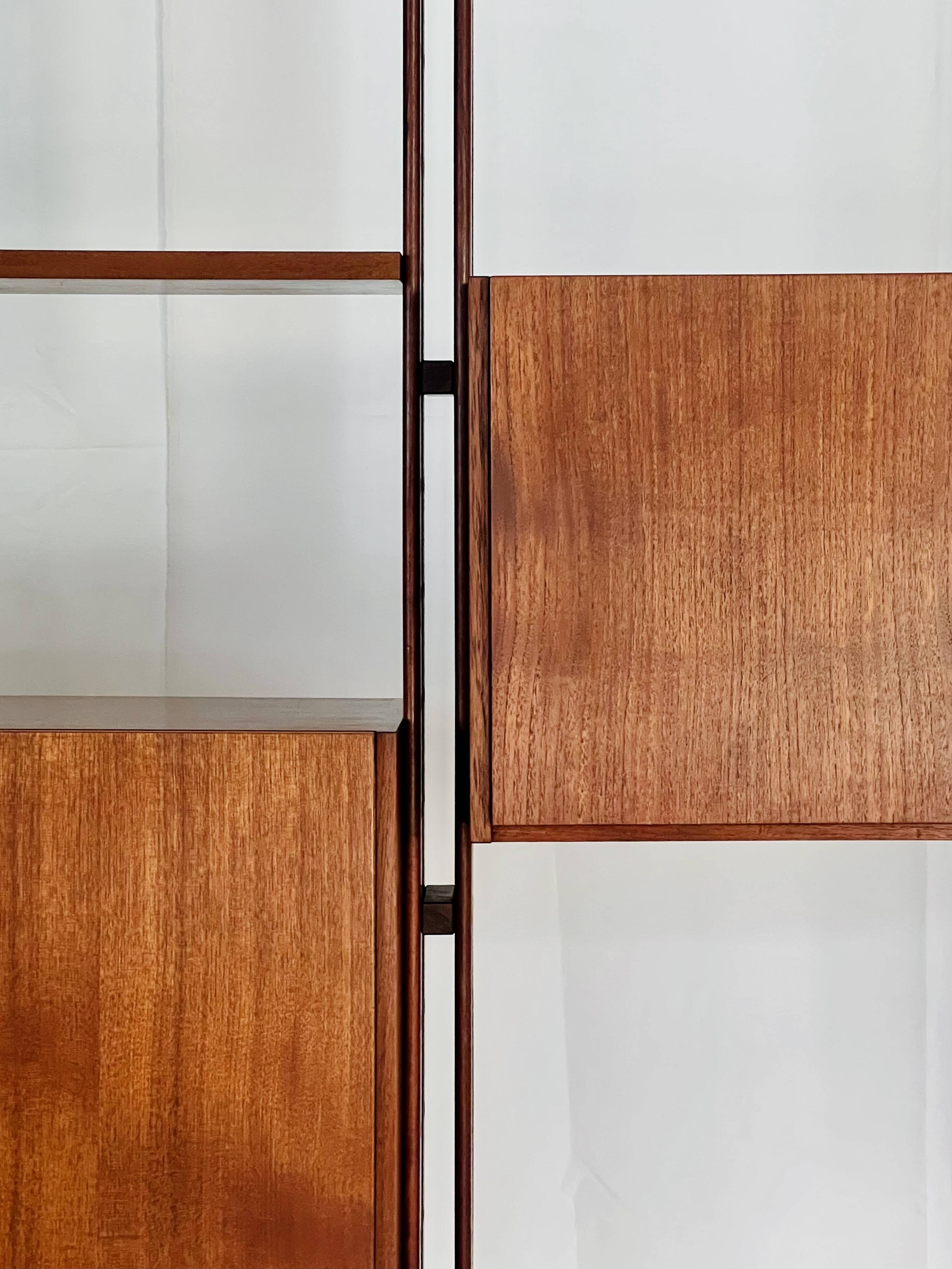 LB7 "Infinito" bookcase by Franco Albini for Poggi, Italy 1957