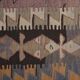 Vintage Turkish kilim, handwoven, 143x311 cm.
