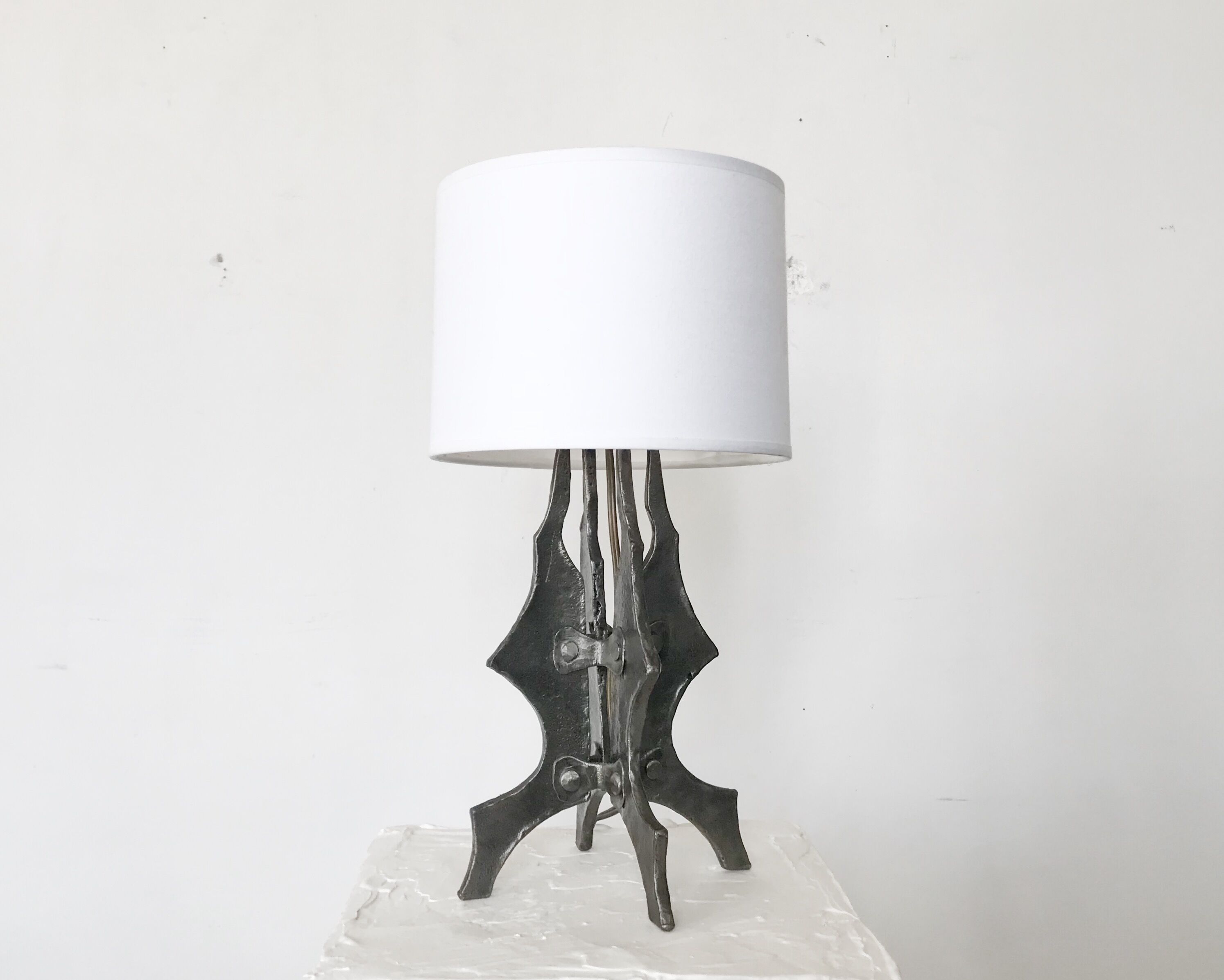 Brutalist Sculptral lamp, 1960s. France