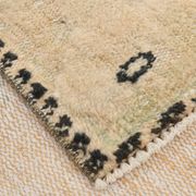 5x8 beige tones wool classic vintage rug 253x166cm
