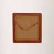 Scandinavian square teak mirror from the 1960s–70s