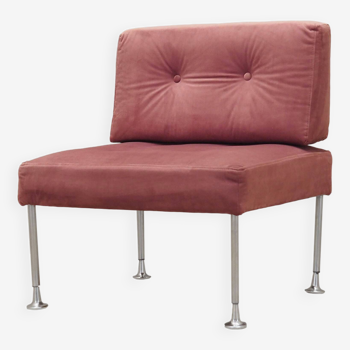 Fauteuil rose, design danois, années 1960, designer : Poul Cadovius, éditeur : France & Søn