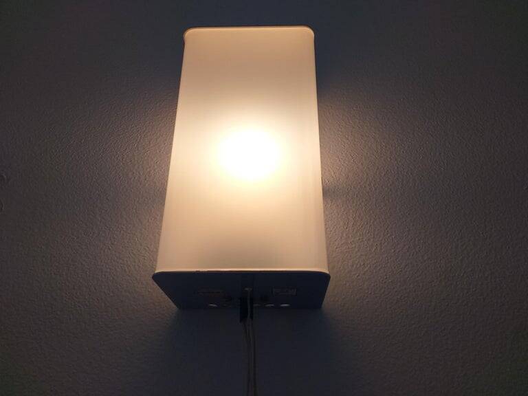 Pair of Midcentury Wall or Table Lamps, Pokrok, 1970s