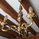 Lustre en laiton 3 branches
