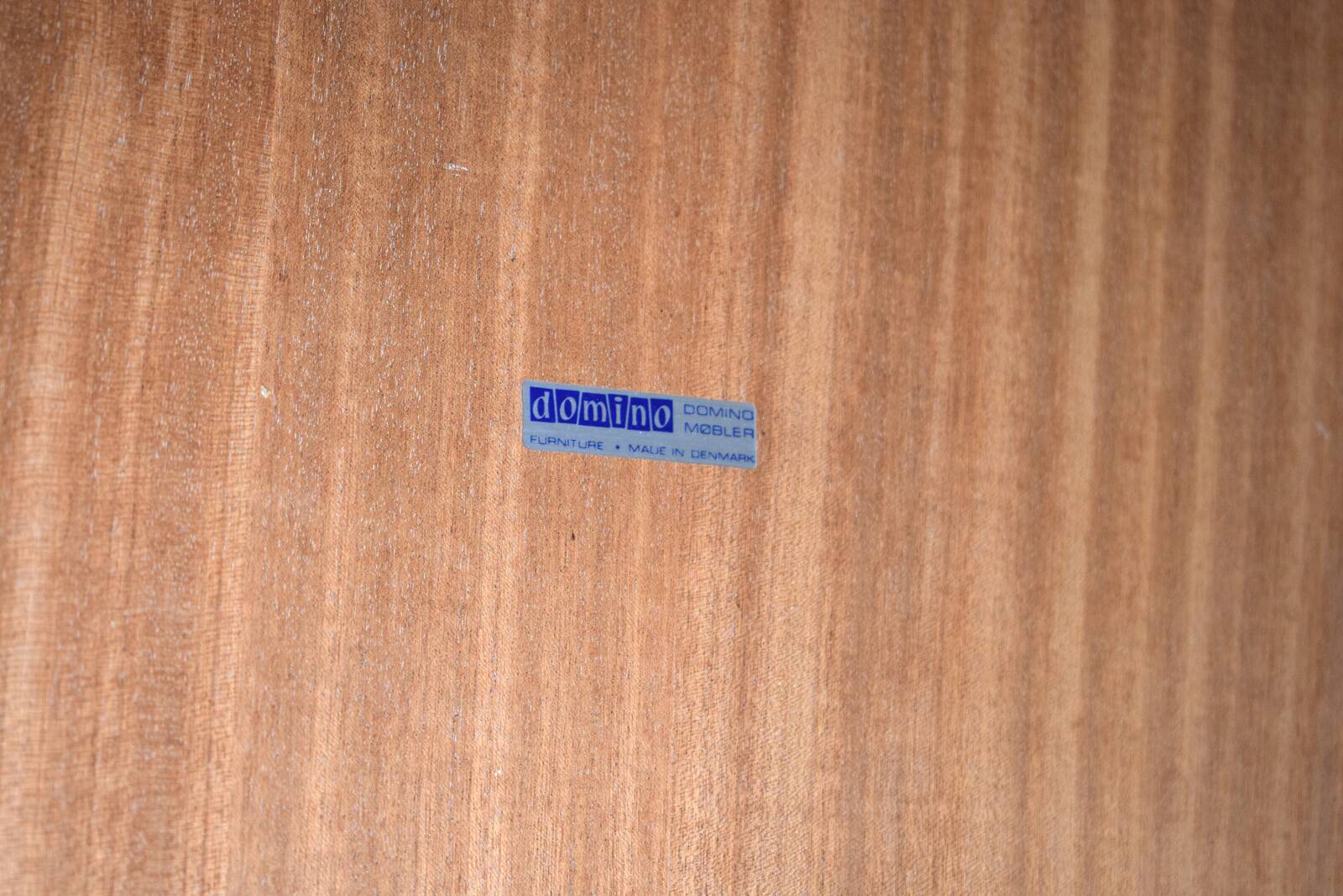 Mid-Century Danish Teak Desk from Domino Møbler, 1960s.