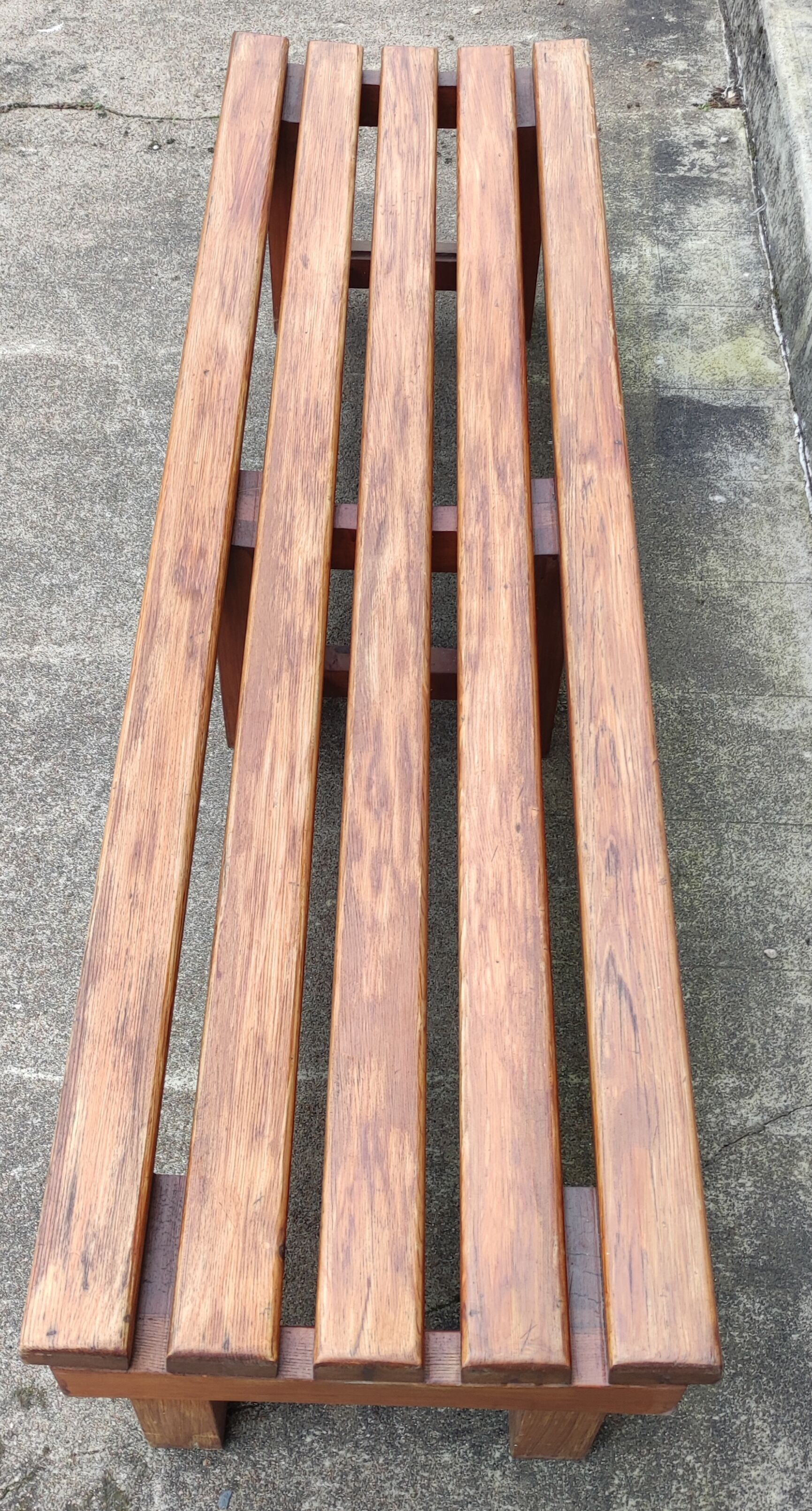 Large vintage/design bench from the 20th century