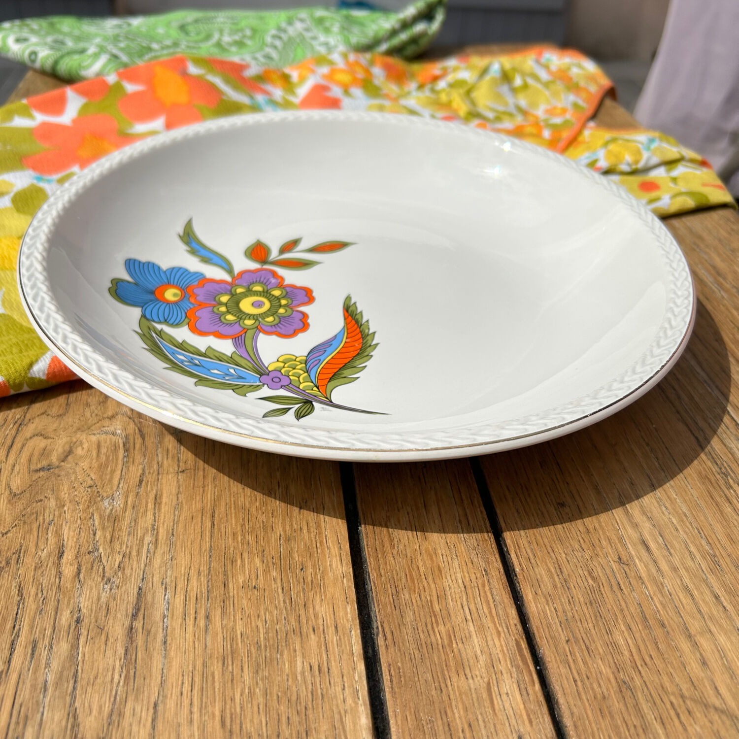 Deep dish eliane digoin sarreguemines