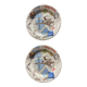 Pair of bread plates Gien